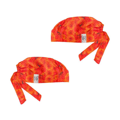 Gorro Quirúrgico - Día De Muertos - Calacas - Esqueleto - Cempasúchil