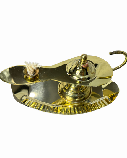 Lampara De Aladino Para Enfermeria Mecha Estructura Dorado Dorado