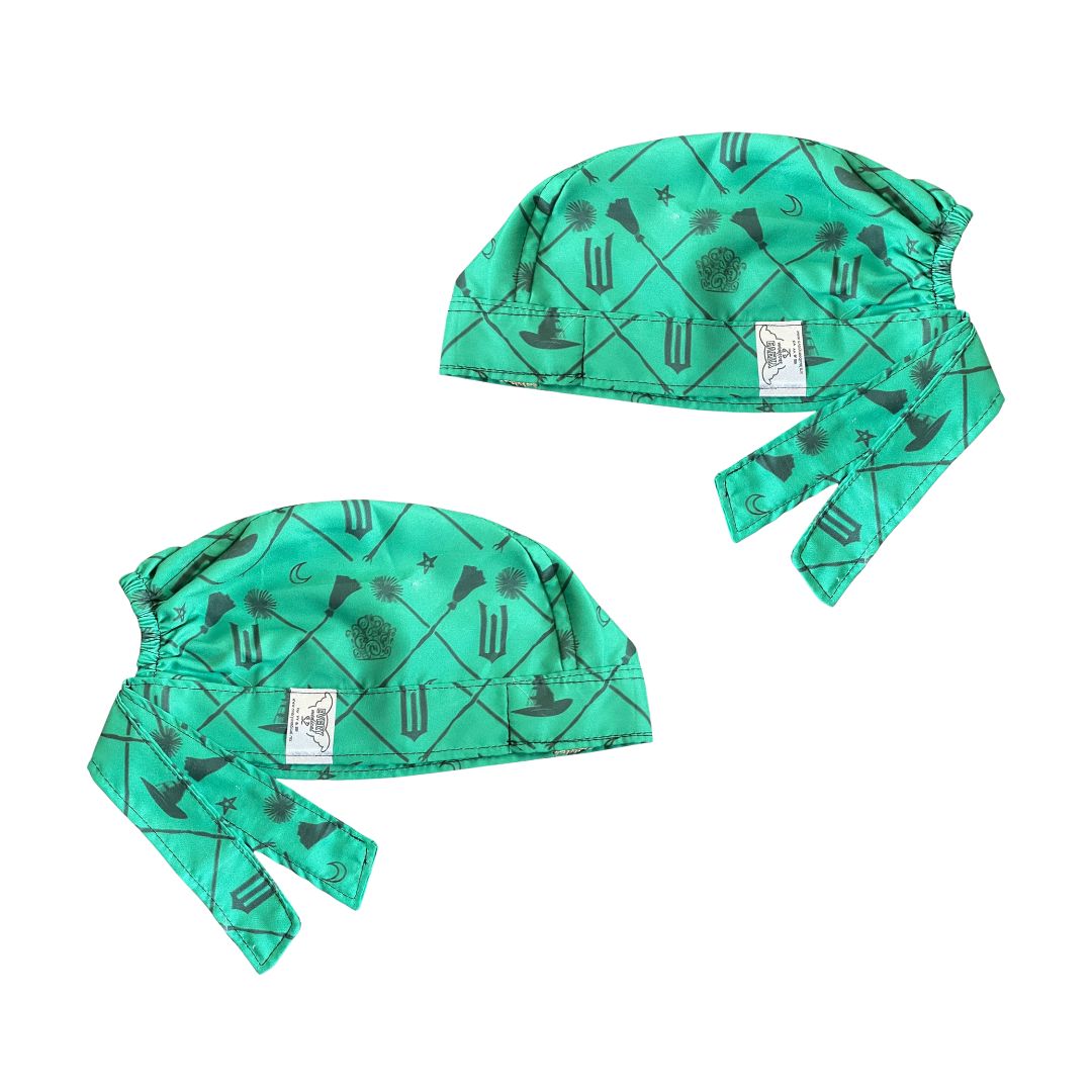 Gorro Medico Quirúrgico - The Wicked For Good - Verde