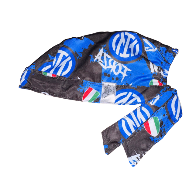 Gorro Medico Quirúrgico Futbool Inter De Milan Forza Azul Unitalla
