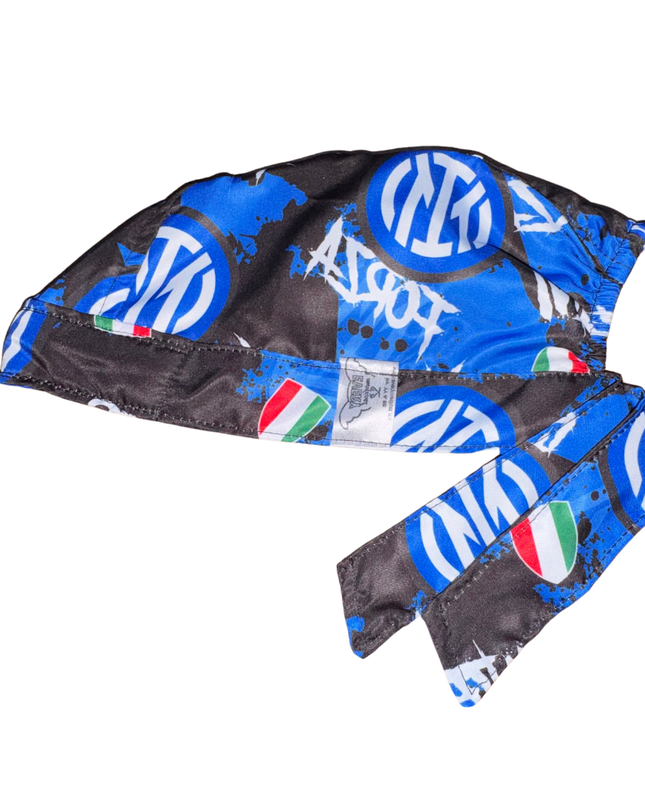 Gorro Medico Quirúrgico Futbool Inter De Milan Forza Azul Unitalla