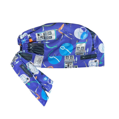 Gorro Medico Quirúrgico - Anestesiología - Azul Petróleo
