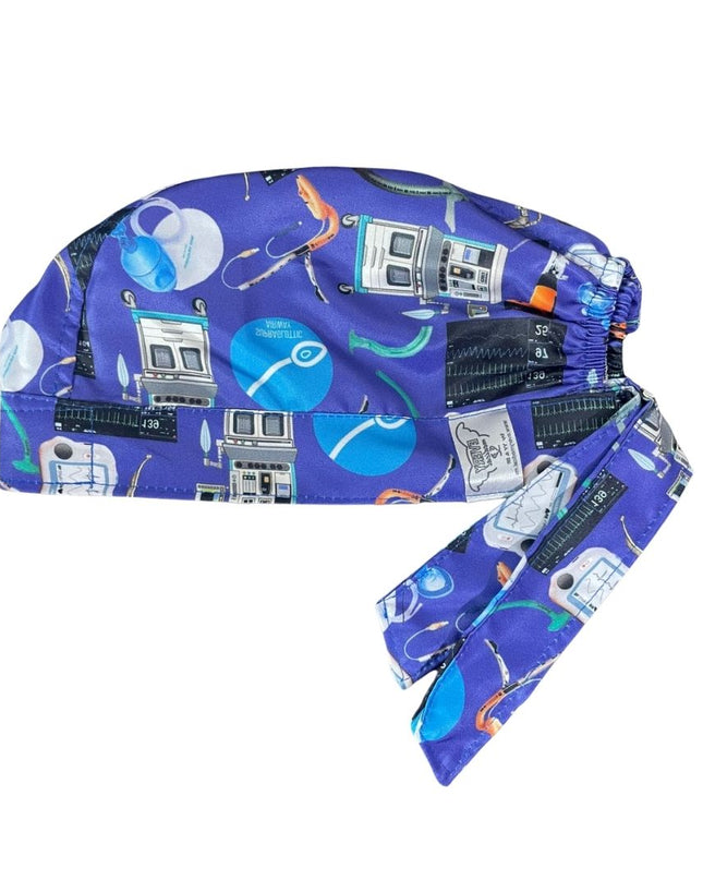 Gorro Medico Quirúrgico - Anestesiología - Azul Petróleo