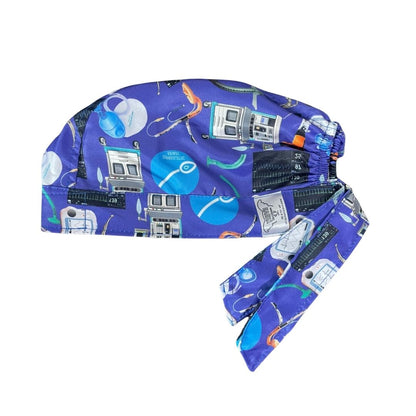 Gorro Medico Quirúrgico - Anestesiología - Azul Petróleo