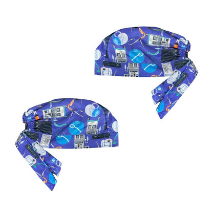 Gorro Medico Quirúrgico - Anestesiología - Azul Petróleo