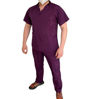 Uniforme Quirúrgico - Hombre -  Uva - Modelo Puebla