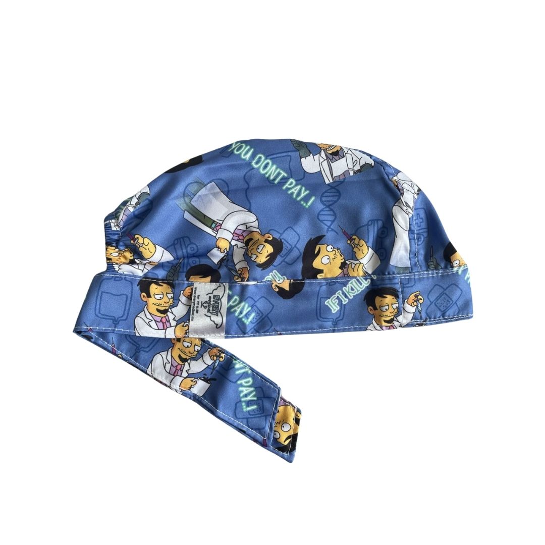 Gorro Medico Quirúrgico Dr. Nick Rivera Cirugía - The simpsons - Every Medical -  Dr. Gorrito