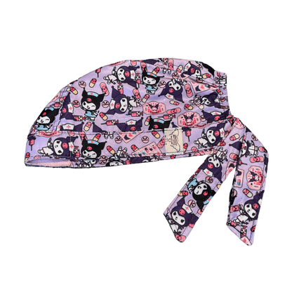 Gorro Medico Quirúrgico Estampado Kuromi, Hello Kitty Grup - Every Medical -  Dr. Gorrito