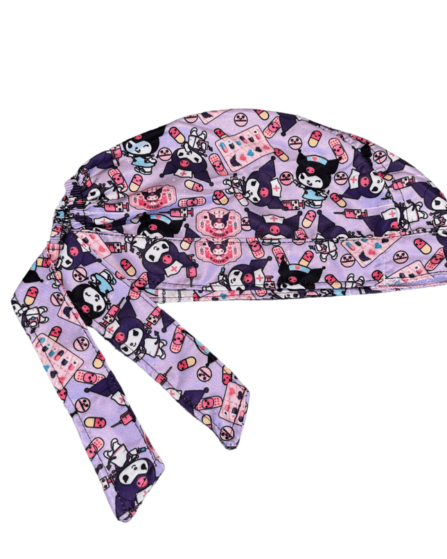 Gorro Medico Quirúrgico Estampado Kuromi, Hello Kitty Grup - Every Medical -  Dr. Gorrito