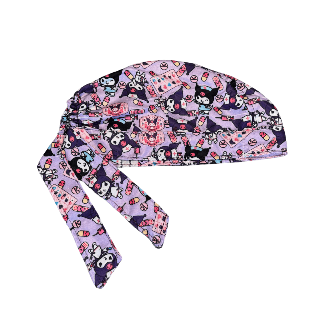 Gorro Medico Quirúrgico Estampado Kuromi, Hello Kitty Grup - Every Medical -  Dr. Gorrito