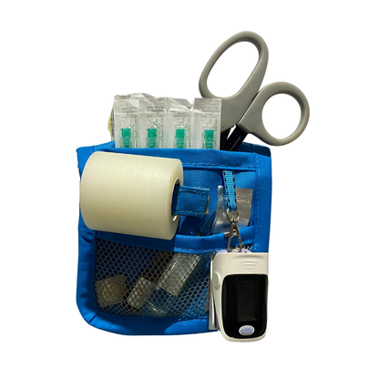 caja misteriosa  1 salva bolsiilos y 3 Gorros Quirúrgico al azar Enfermeria de regalo