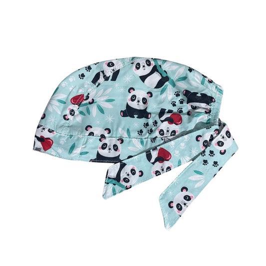 Gorro Medico Quirúrgico - Panda - Enfermería Hospital - Negro