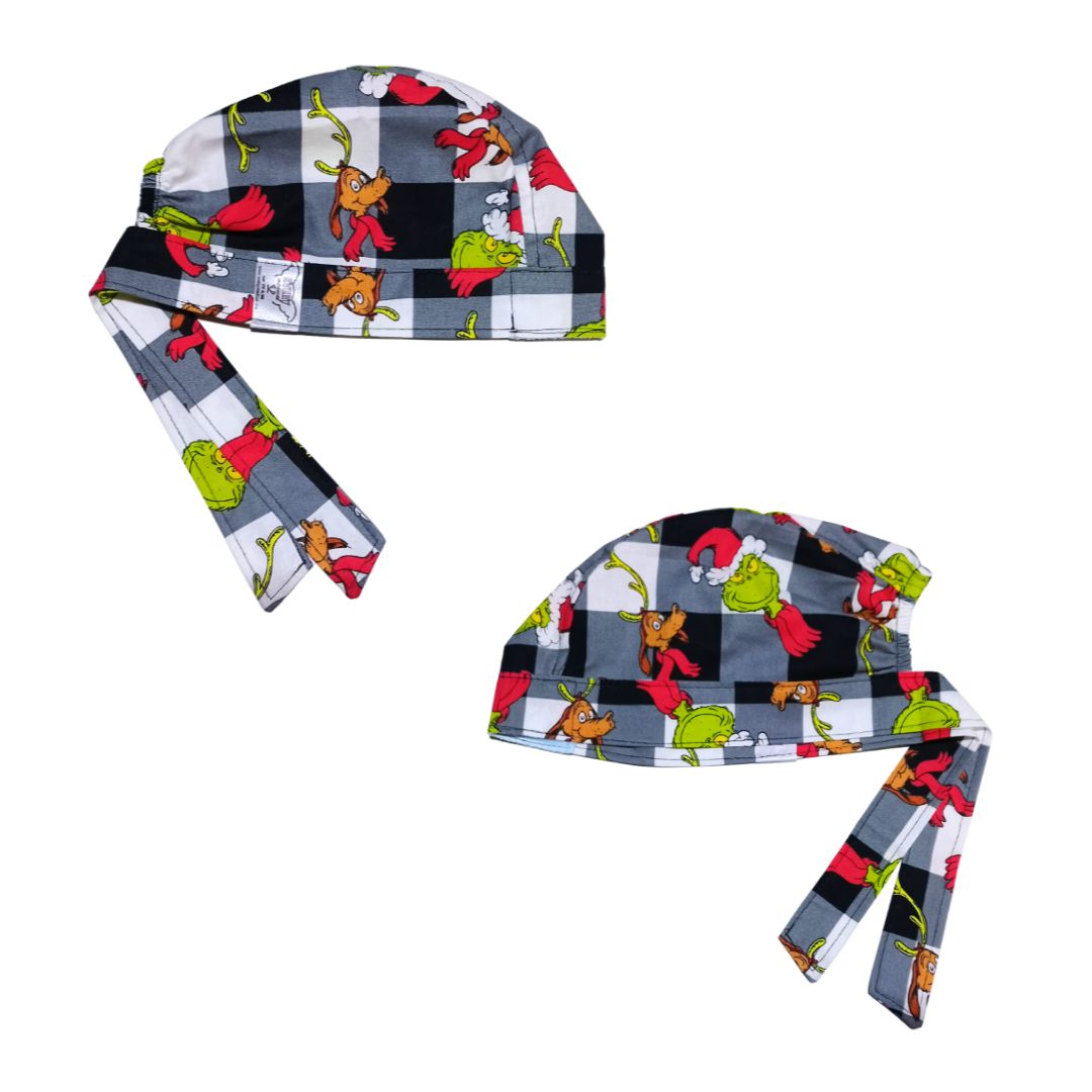 Gorro Medico Quirúrgico NAVIDAD, ODIO LA NAVIDAD CUADROS