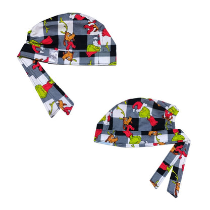 Gorro Medico Quirúrgico NAVIDAD, ODIO LA NAVIDAD CUADROS