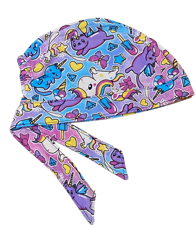 Gorro Quirúrgico Unicornios Kawai - Antisudor - Pediatria - Every Medical -  Dr. Gorrito