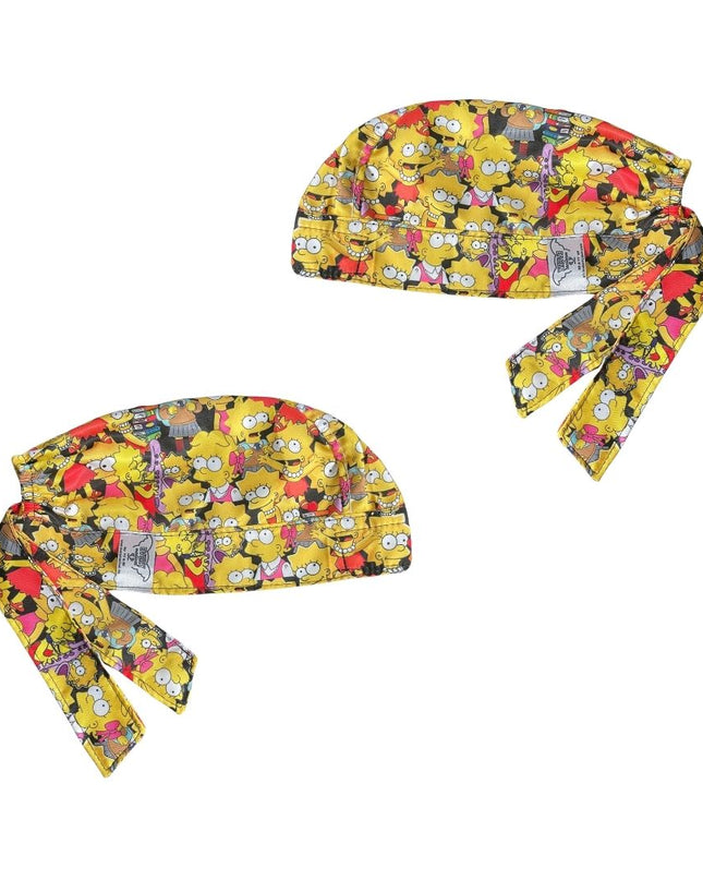 Gorro Quirúrgico - Lisa  The Simpsons - Amarillo 2