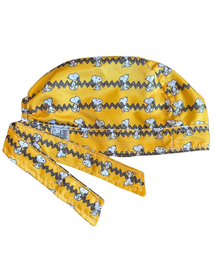 Gorro Medico Quirúrgico - Snoopy - Amarillo