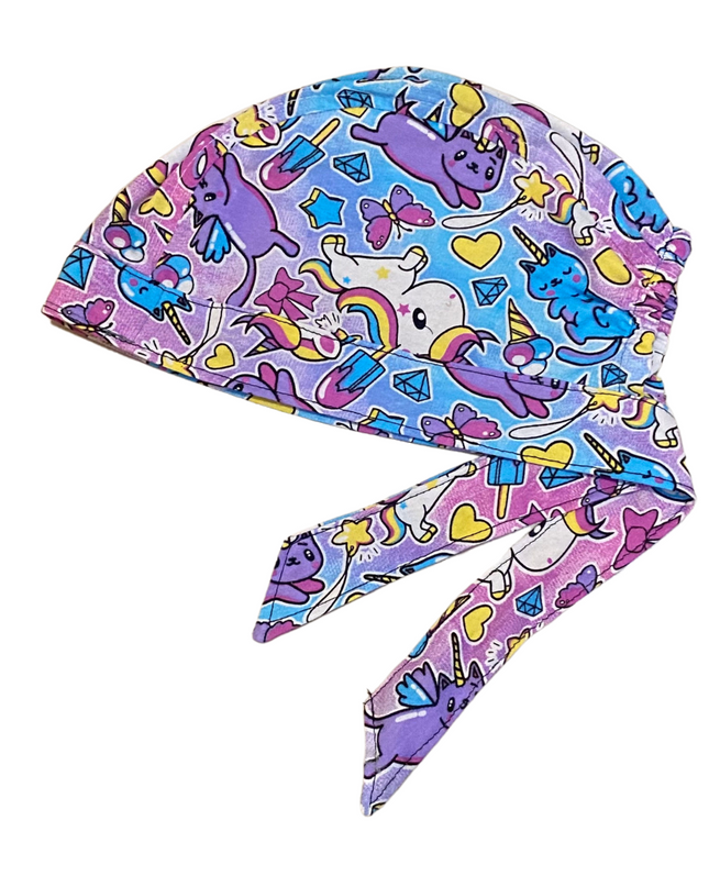 Gorro Quirúrgico Unicornios Kawai - Antisudor - Pediatria - Every Medical -  Dr. Gorrito