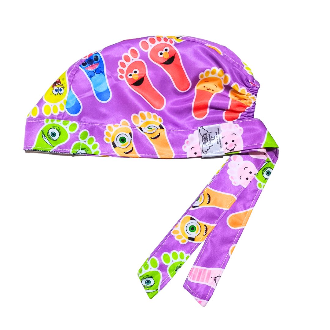 Gorro Medico Quirúrgicoenfermeria Clinicapodologia Pies Foot Caricaturas