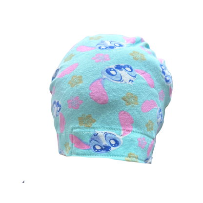 Gorro Medico Quirúrgico -estampado Stitch Gris- Antisudor