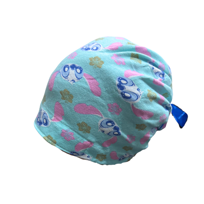Gorro Medico Quirúrgico -estampado Stitch Gris- Antisudor