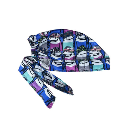 Gorro Medico Quirúrgico - Enfermeria Meme Florj Hospital - Azul