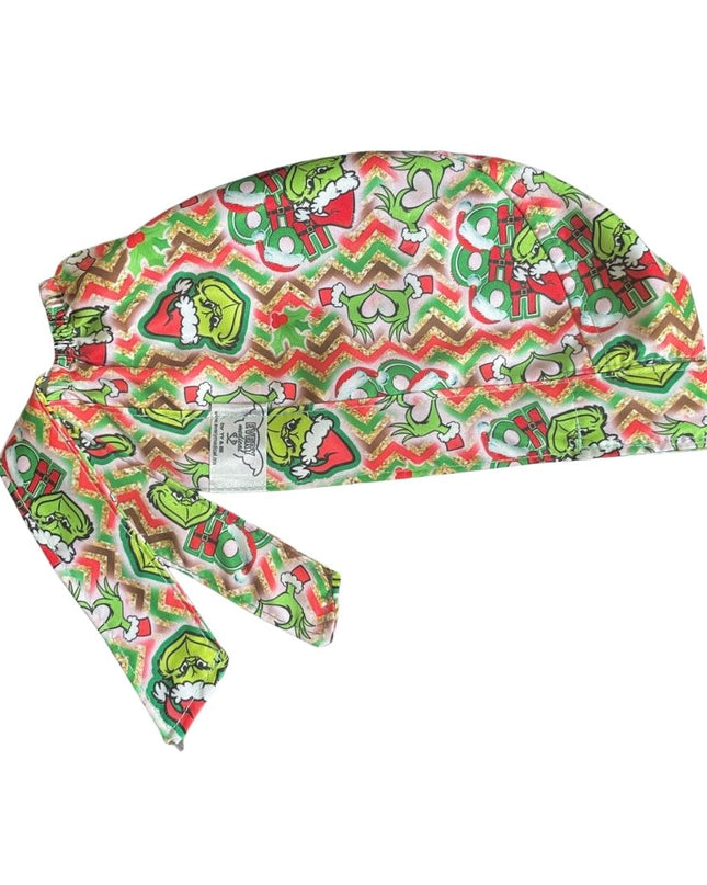 Gorro Medico Quirúrgico - It´s The Grinch - Navidad - Verde