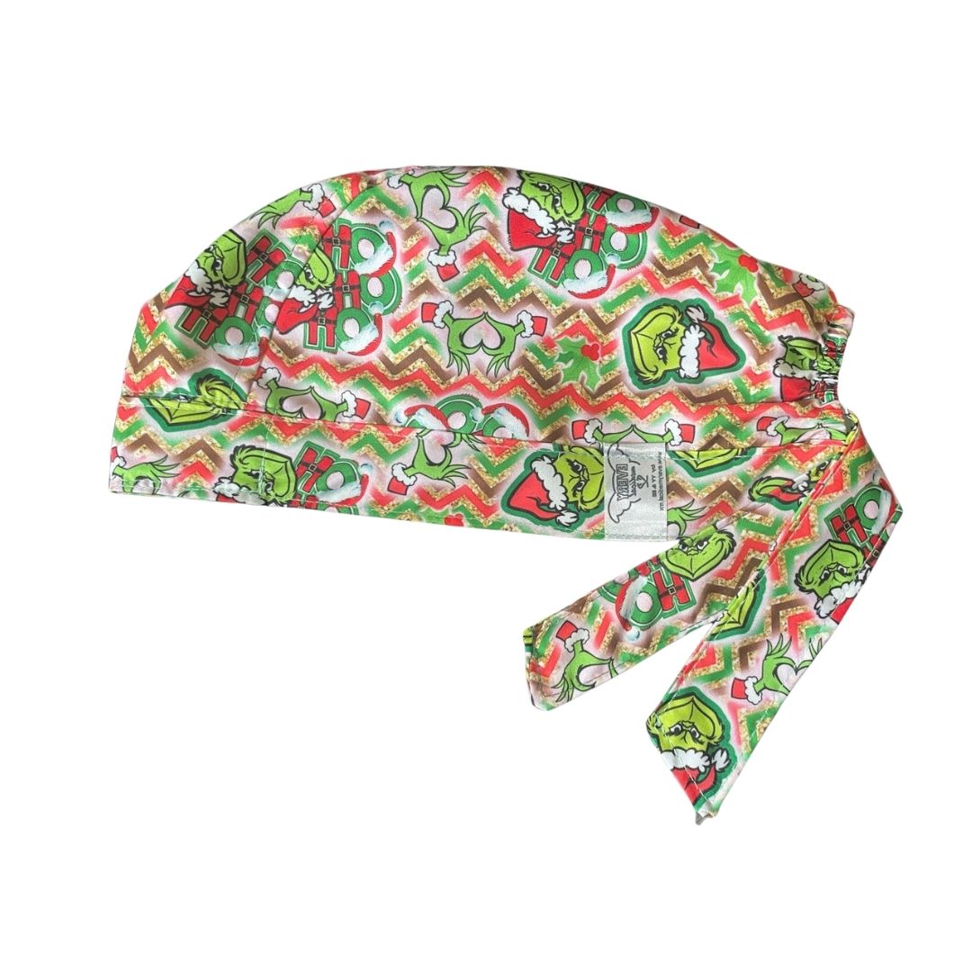 Gorro Medico Quirúrgico - It´s The Grinch - Navidad - Verde