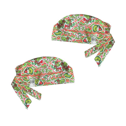 Gorro Medico Quirúrgico - It´s The Grinch - Navidad - Verde