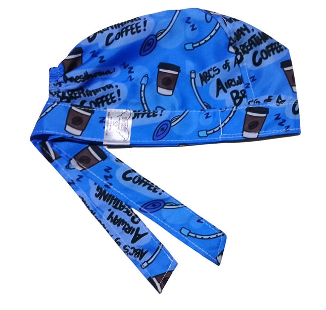 Gorro Medico Quirúrgico Anestesiologia Azul Rey