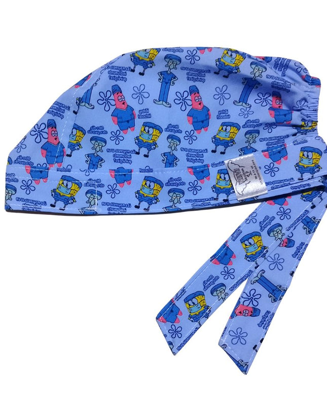Gorro Quirúrgico Antifluidos Patricio - Bob | Médico Celeste