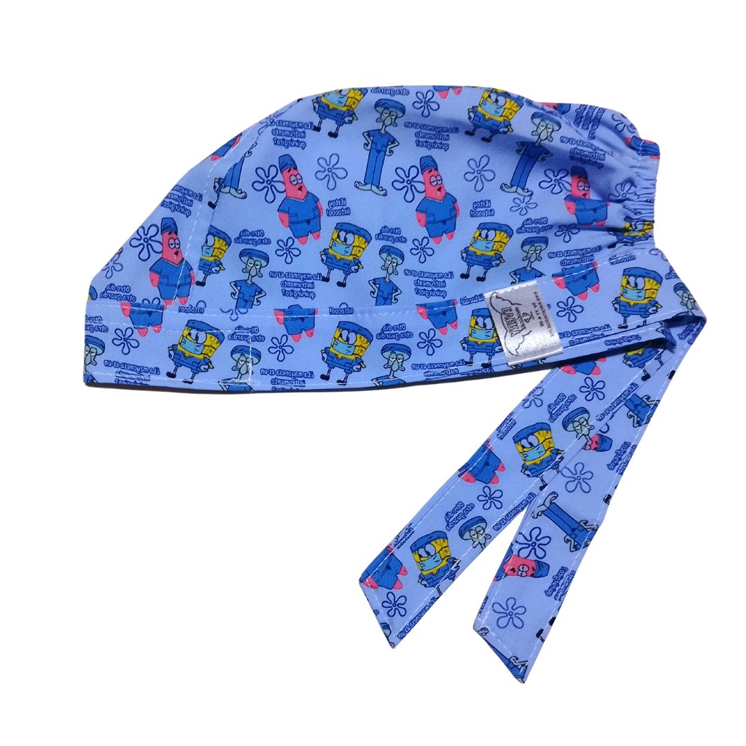 Gorro Quirúrgico Antifluidos Patricio - Bob | Médico Celeste