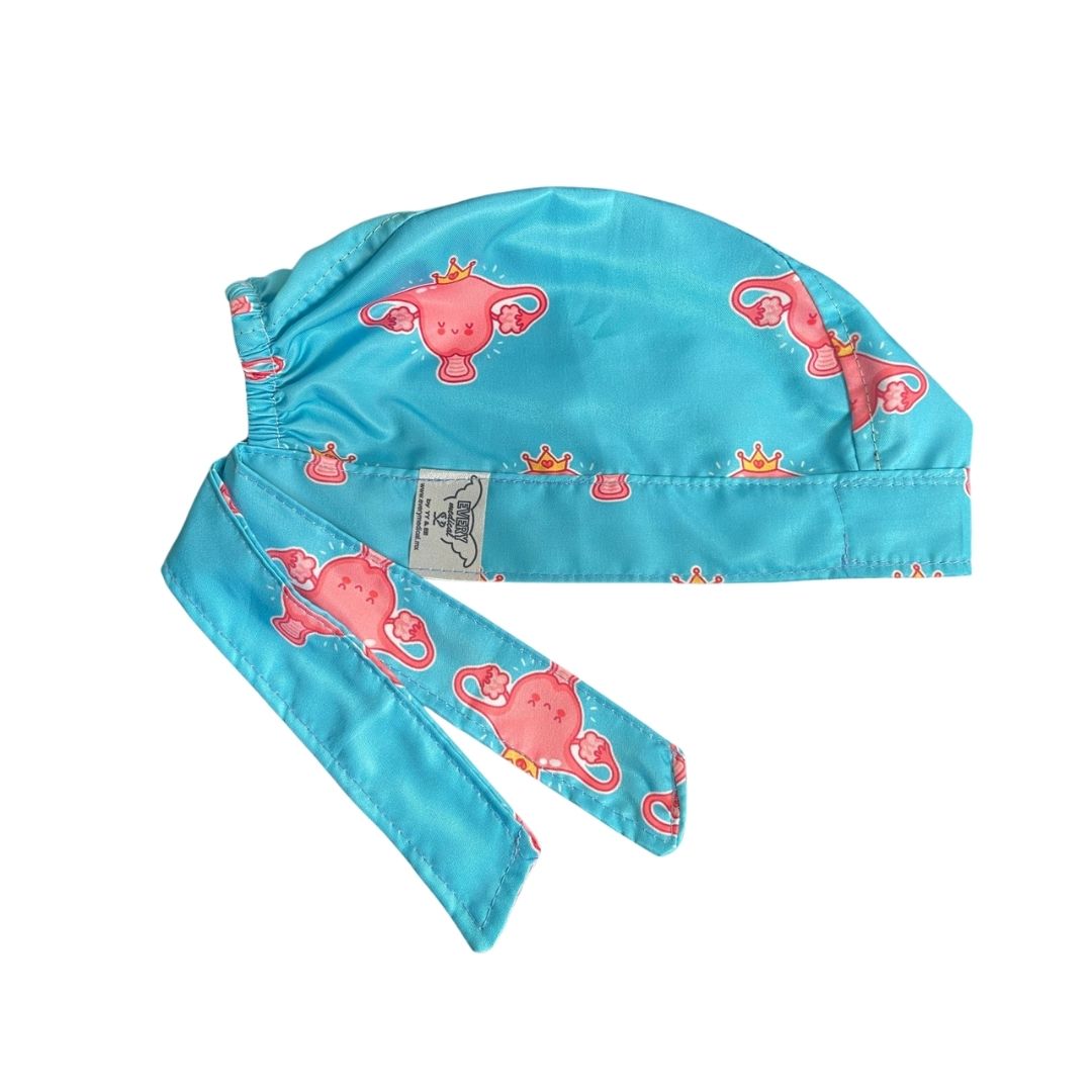 Gorro Quirúrgico - Estampado - Utero - Agua