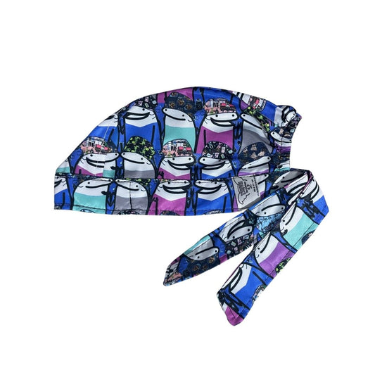 Gorro Medico Quirúrgico - Enfermeria Meme Florj Hospital - Azul