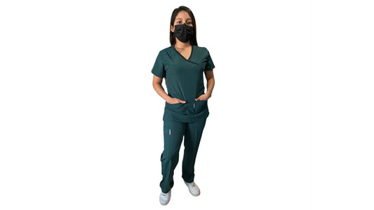 Uniforme Quirúrgico - Mujer - Verde Jade - Modelo Puebla