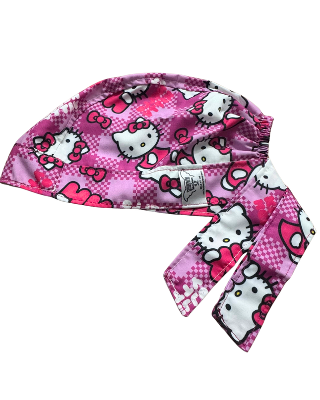 Gorro Quirúrgico Medico Kitty (2) - Antifluidos-antisudor - cuadros