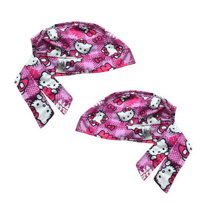 Gorro Quirúrgico Medico Kitty (2) - Antifluidos-antisudor - cuadros