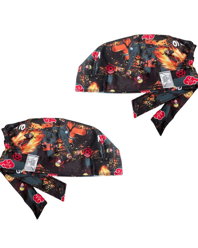 Gorro Quirúrgico - Naruto - Comics - Negro