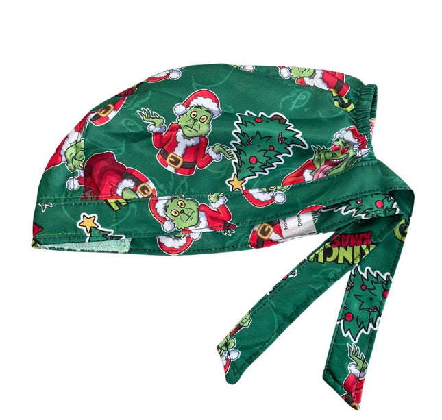 Gorro Quirúrgico - The Grinch - Navidad - Verde Claro