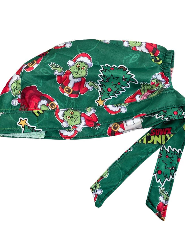 Gorro Quirúrgico - The Grinch - Navidad - Verde Claro