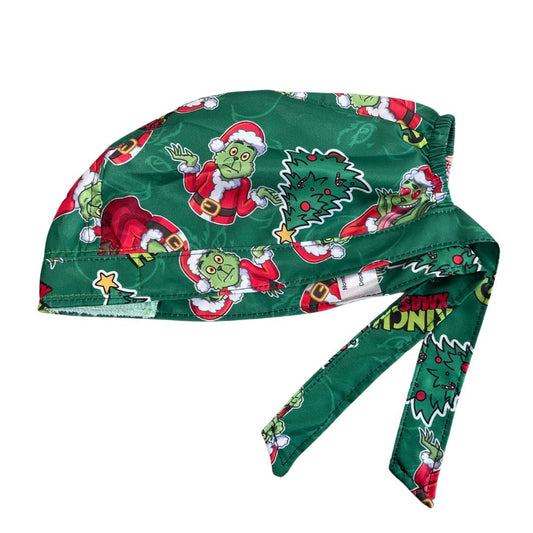 Gorro Quirúrgico - The Grinch - Navidad - Verde Claro