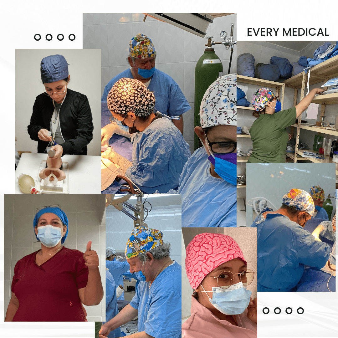 Gorro Medico Quirúrgico Estampado Riñon, Nefrologia Salud - Every Medical -  Dr. Gorrito