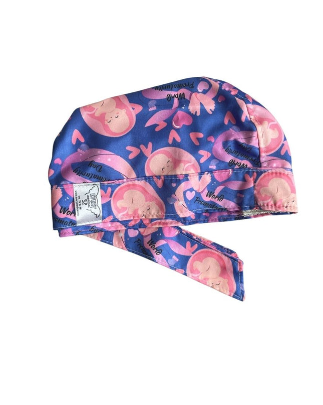 Gorro Quirúrgico - Estampado - Útero - Bebé