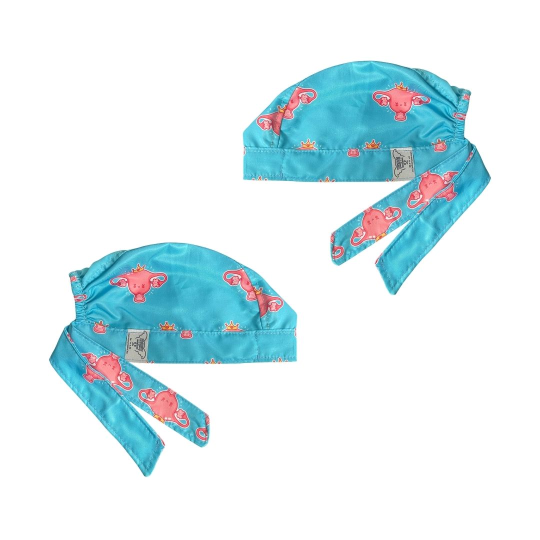 Gorro Quirúrgico - Estampado - Utero - Agua