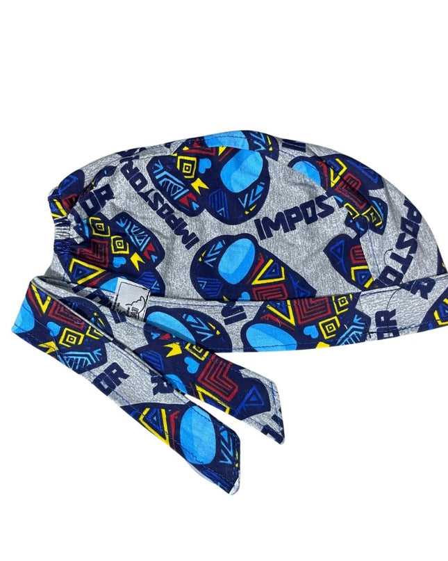 Gorro Medico Quirúrgico - Among Us - Videojuego - Gris