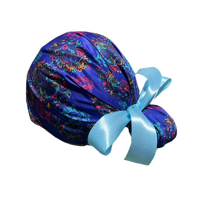 Gorro Medico Quirúrgico - Día De Muertos - Halloween - CATRINA - Listón