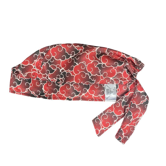 Gorro Medico Quirúrgico - Naruto - Akatsuki - Rojo