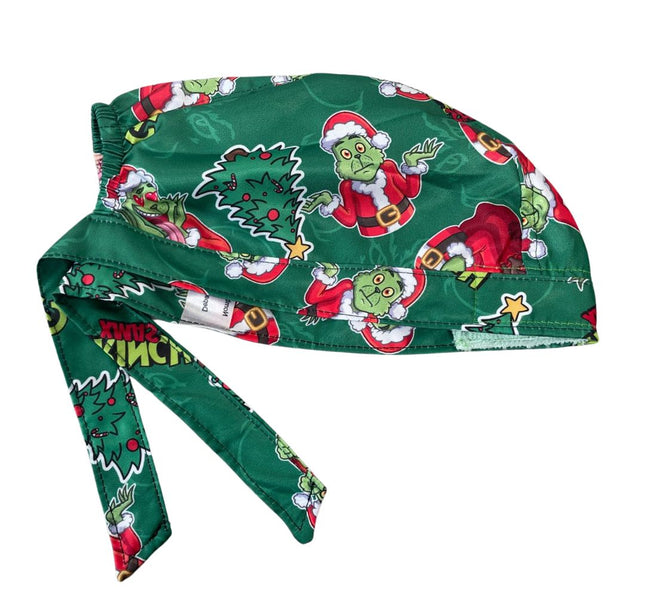 Gorro Quirúrgico - The Grinch - Navidad - Verde Claro