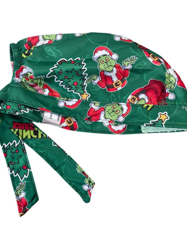 Gorro Quirúrgico - The Grinch - Navidad - Verde Claro