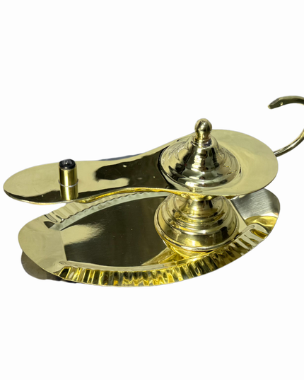 Lampara De Aladino Para Enfermeria Mecha Estructura Dorado Dorado
